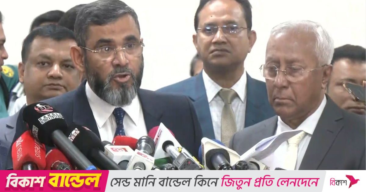 চলতি সপ্তাহেই জাতীয় নির্বাচনের তফসিল ঘোষণা: ইসি সানাউল্লাহ