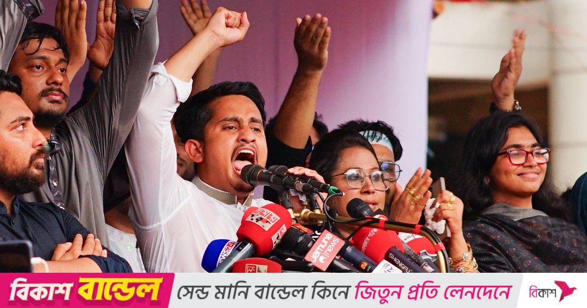 পঞ্চগড়-১ আসনে এনসিপির প্রার্থী সারজিস আলম