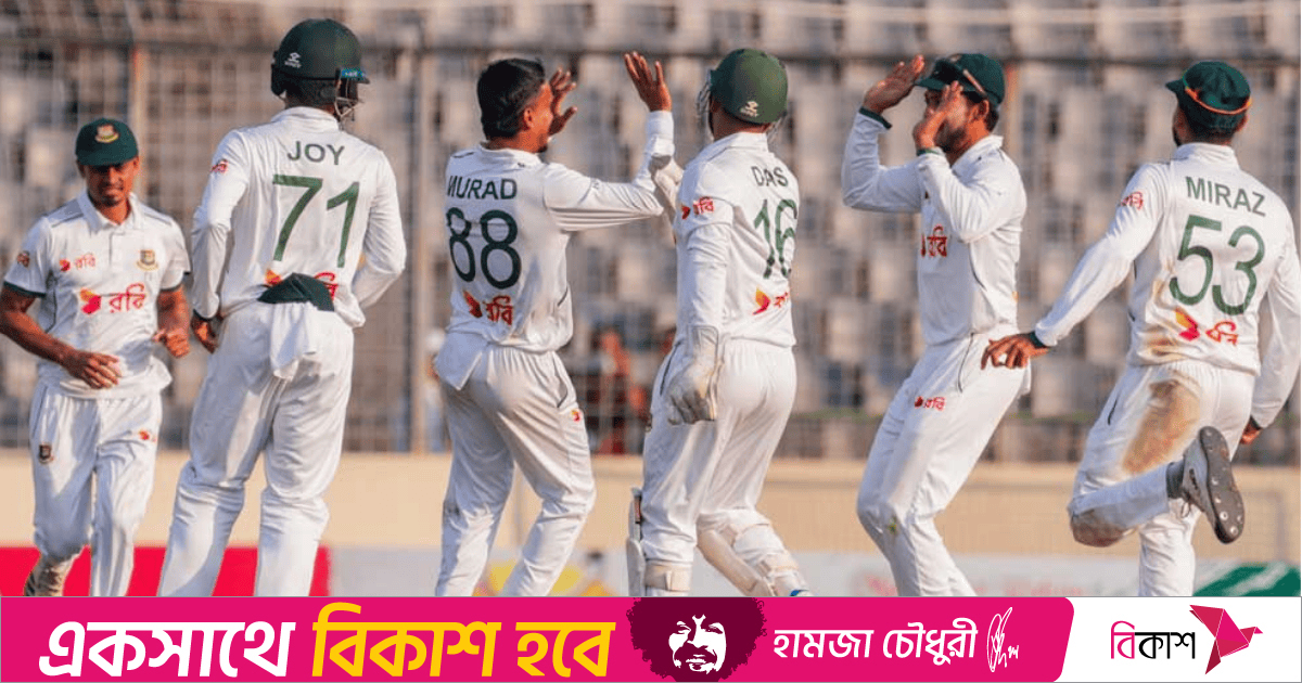 বড় লিডের লক্ষ‍্যে বাংলাদেশ, চাপে আয়ারল্যান্ড