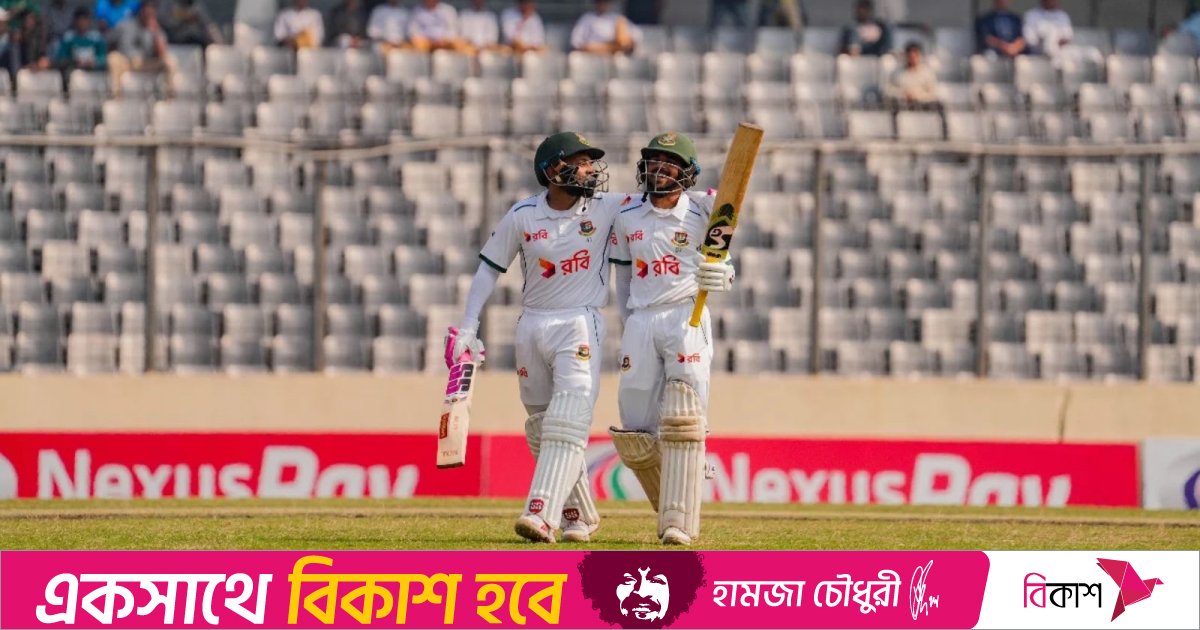 মুশফিকের ফিফটির পর ইনিংস ঘোষণা, আয়ারল্যান্ডের সামনে পাহাড়সম টার্গেট