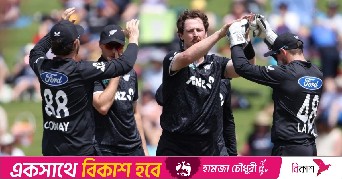 দাপুটে জয়ে ওয়েস্ট ইন্ডিজকে হোয়াইটওয়াশ করলো নিউজিল্যান্ড 
