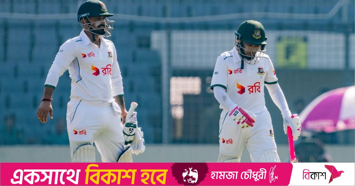 লাঞ্চের বিরতির আগে বাংলাদেশের রানের পাহাড়