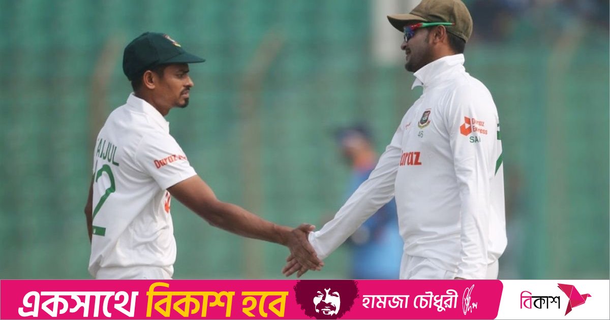 তাইজুলের টেস্ট ক্যারিয়ারে ৪০০ উইকেট দেখতে চান সাকিব