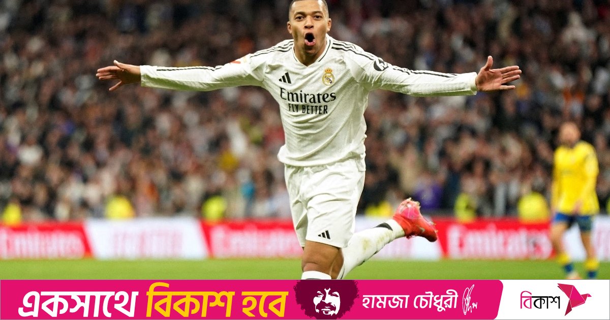 ২০২৫ সালের সর্বোচ্চ গোলদাতা হওয়ার পথে এমবাপ্পে