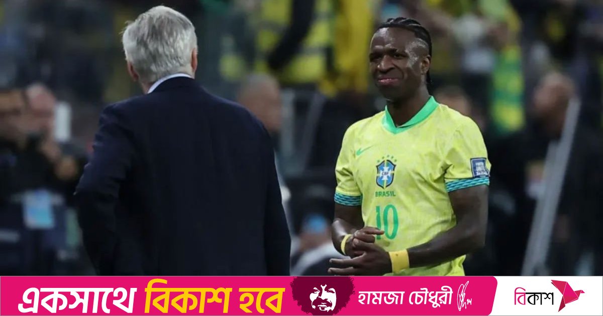 নেইমার বা ভিনি ৯০ শতাংশ ফিট থাকলেও আমি অন্য কাউকে ডাকবো: আনচেলত্তি