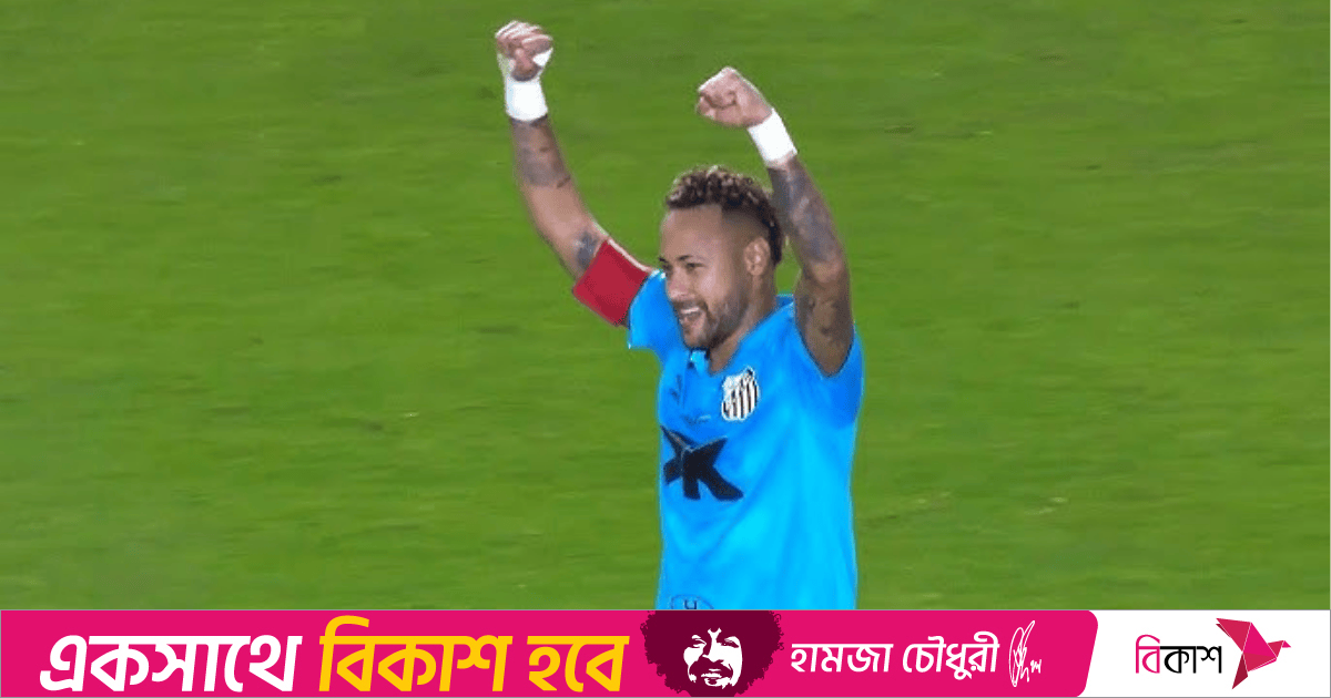 চোট নিয়ে মাঠে নেমে নেইমারের হ্যাটট্রিক