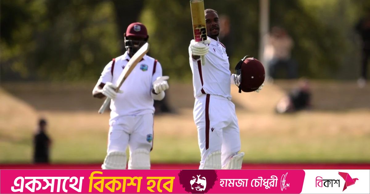 গ্রেভসের রেকর্ডময় ডাবল সেঞ্চুরিতে অবিশ্বাস্য ড্র ওয়েস্ট ইন্ডিজের