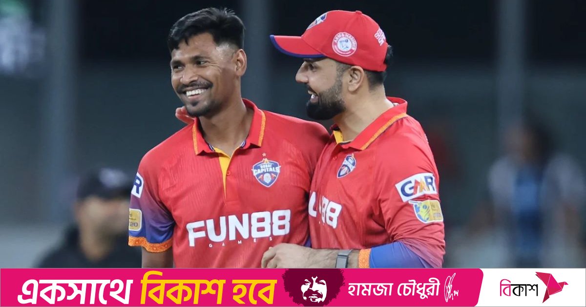 দুবাইয়ের বড় জয়ের দিনে সেরা তিনে মোস্তাফিজ
