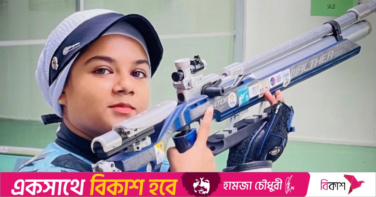 দেশসেরা নারী শুটার কলিকে সাময়িকভাবে বহিষ্কার