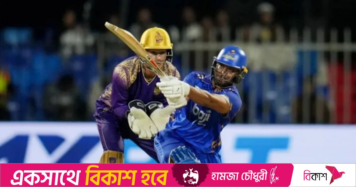 আবুধাবিকে হারিয়ে আইএল টি–টোয়েন্টির ফাইনালে সাকিবের দল