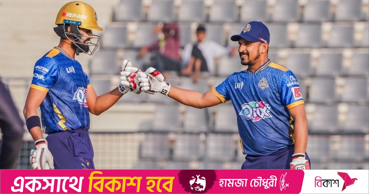 আসরের দ্রুততম ফিফটি ‘বুড়ো’ নাসিরের, টানা পঞ্চম হার নোয়াখালীর