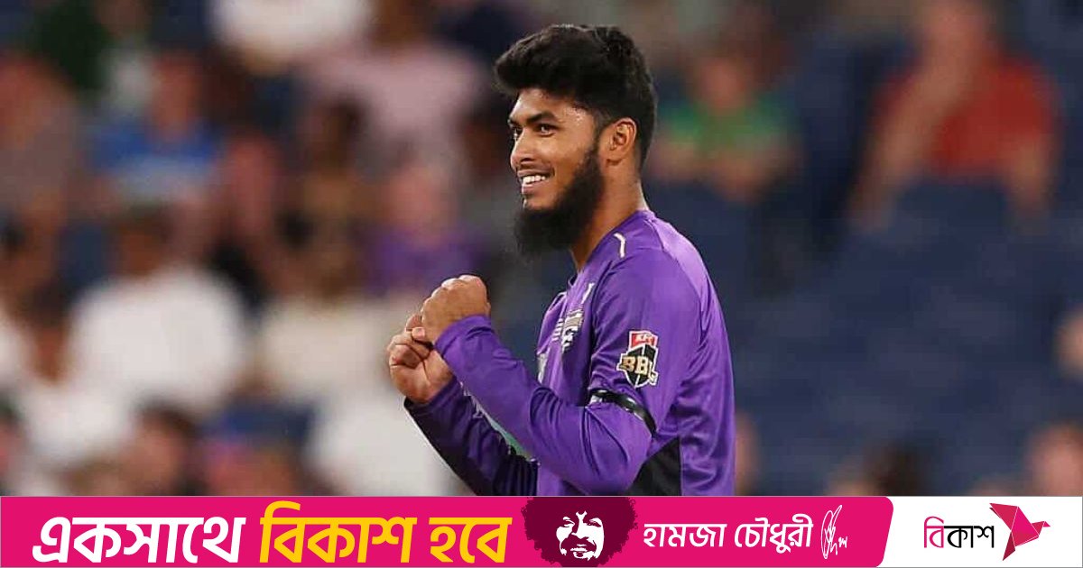 রিশাদের দুর্দান্ত বোলিংয়ে প্লে-অফের দ্বারপ্রান্তে হোবার্ট