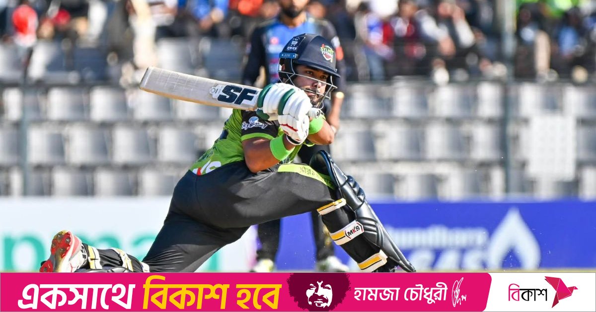 ছক্কা মেরে পারভেজের অর্ধশতক, ৬ উইকেটে জিতল সিলেট