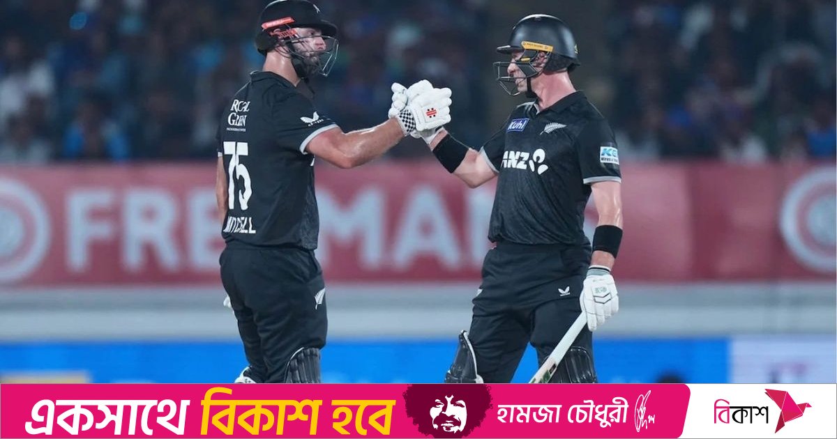 ভারতে নিউজিল্যান্ডের রেকর্ড গড়ে জয়