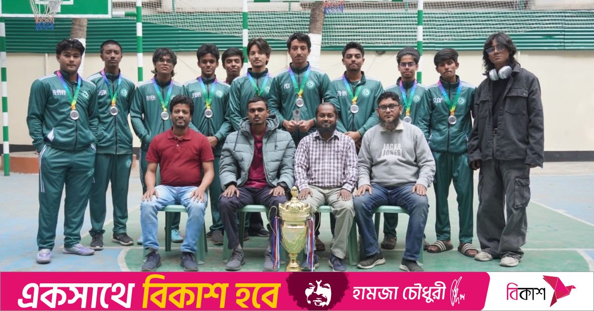 স্কুল ফুটবলে সিব্রিজ চ্যাম্পিয়ন, রানার আপ ম্যাপল লিফ