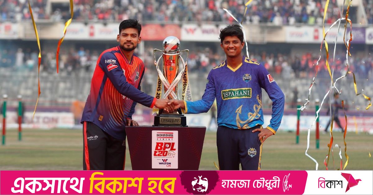 শিরোপা জয়ের লড়াইয়ে ব্যাটিংয়ে রাজশাহী  