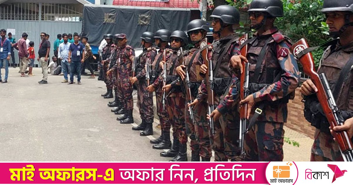 ভোটে পাঁচ দিন আইনশৃঙ্খলা বাহিনী মোতায়েন থাকবে