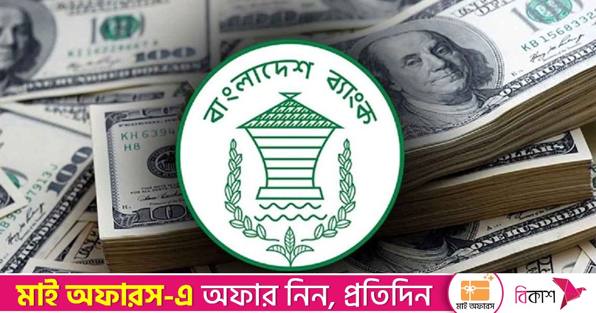 ৩৩.১৮ বিলিয়ন ডলারে দাঁড়িয়েছে বৈদেশিক মুদ্রার রিজার্ভ