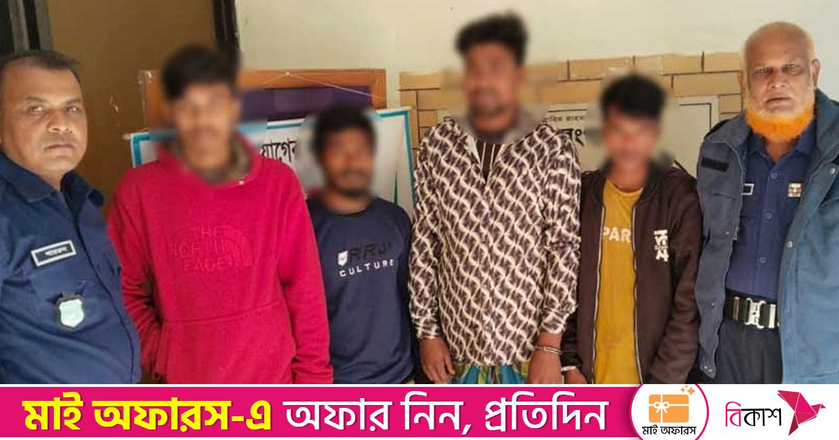 সিরাজগঞ্জে মহাসড়ক অবরোধ করে ডাকাতির সময় ৩ জন গ্রেপ্তার
