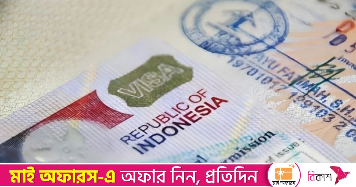রাজধানীতে ১৯ দিন বন্ধ থাকবে ইন্দোনেশিয়ার ভিসা কার্যক্রম