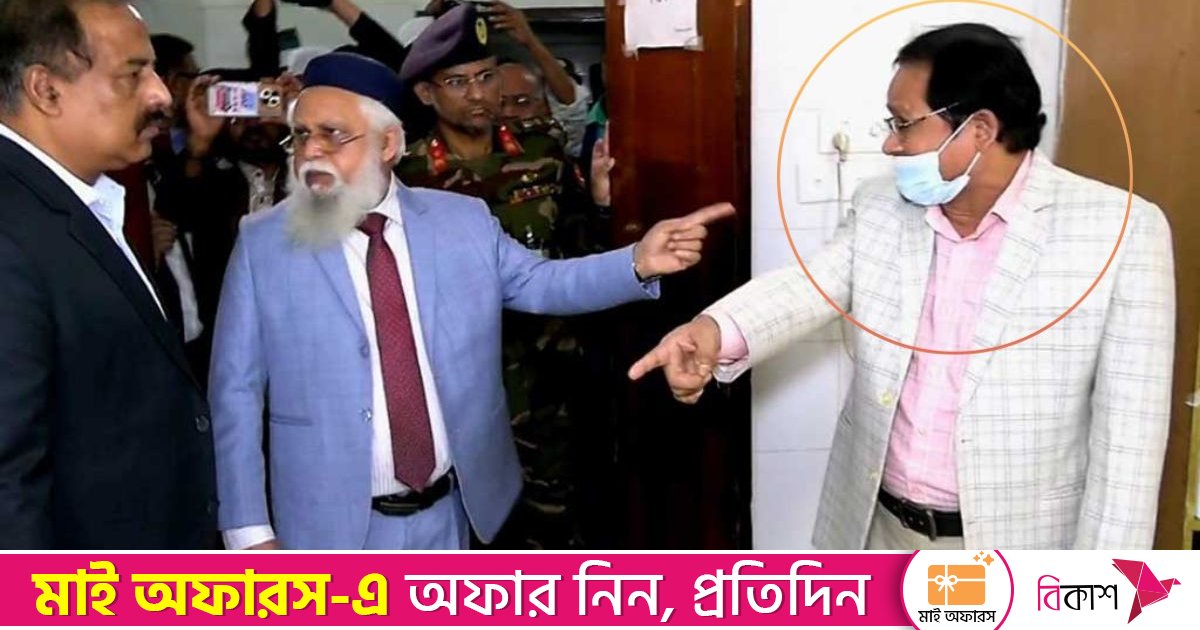 স্বাস্থ্যের ডিজির সঙ্গে তর্ক: ক্ষমা পেয়ে কাজে ফিরলেন ডা.ধনদেব