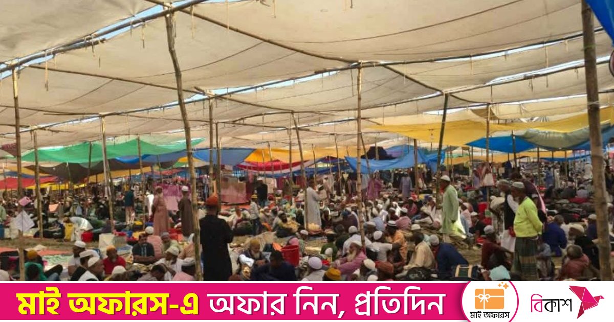 রংপুর বিভাগীয় ইজতেমায় ২ মুসল্লির মৃত্যু