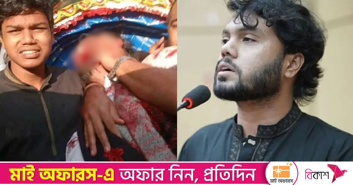 একটি মোটরসাইকেলে এসে দুই দুর্বৃত্ত গুলি করে হাদিকে