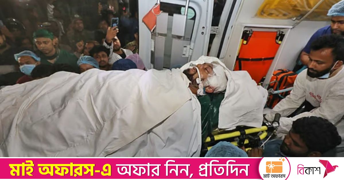 এভারকেয়ারে নেওয়া হলো ওসমান হাদিকে