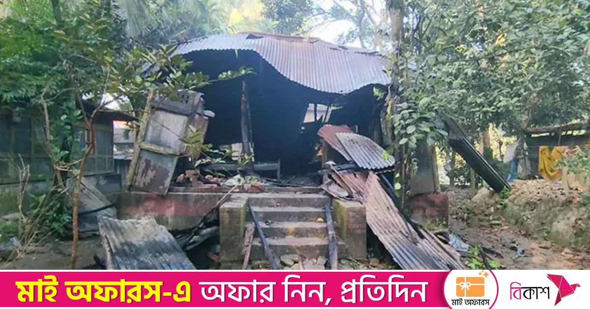 ঘরে একাই থাকতেন, আগুন লেগে বিছানাতেই পুড়ে ছাই বৃদ্ধা