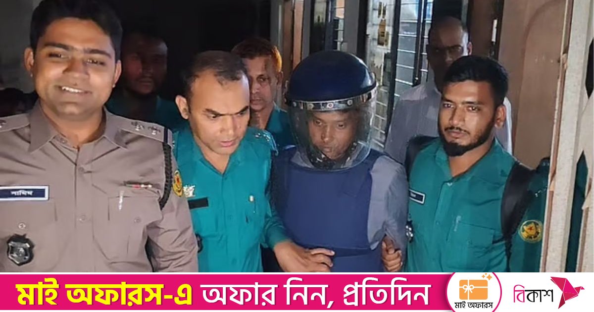হাদিকে গুলি: মোটরসাইকেল মালিক হান্নানের ৩ দিনের রিমান্ড