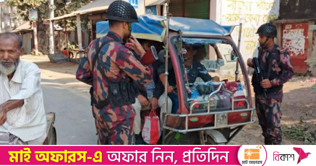 কুষ্টিয়া সীমান্তে সতর্ক বিজিবি