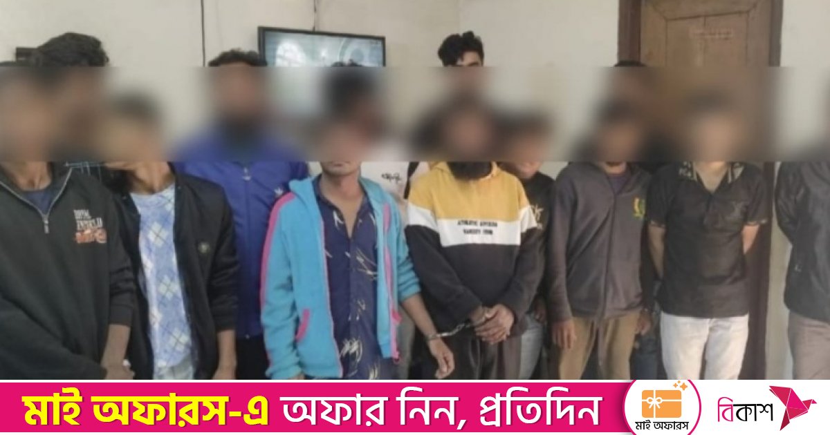 পল্লবী-উত্তরা থেকে গ্রেপ্তার ৩১