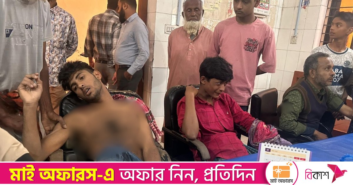 গরু ধান খাওয়া নিয়ে দুই পক্ষের সংঘর্ষে নারীসহ আহত ৫