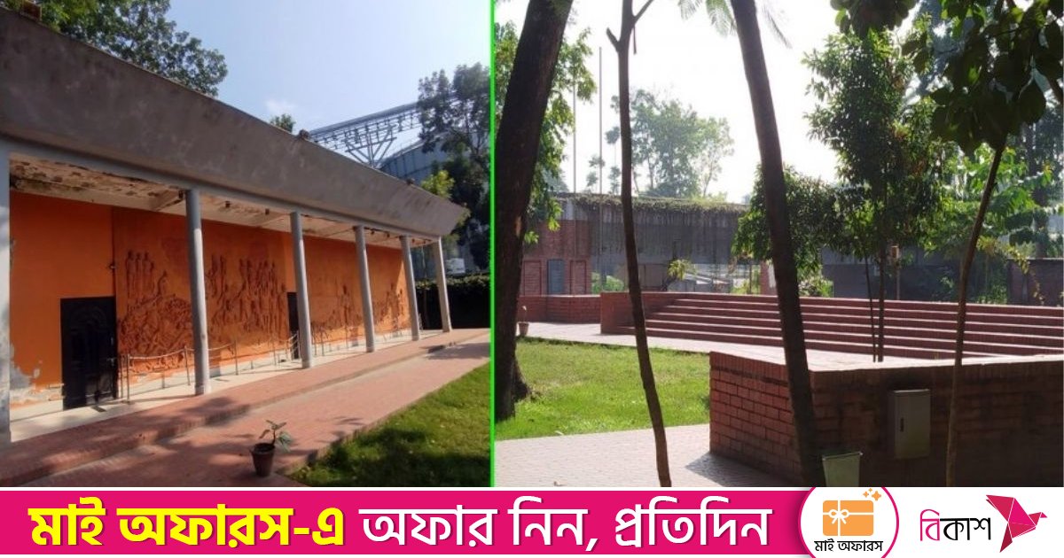 ভাঙচুরের দেড় বছর পরও সংস্কার হয়নি বরিশালের বৃহত্তম বধ্যভূমি