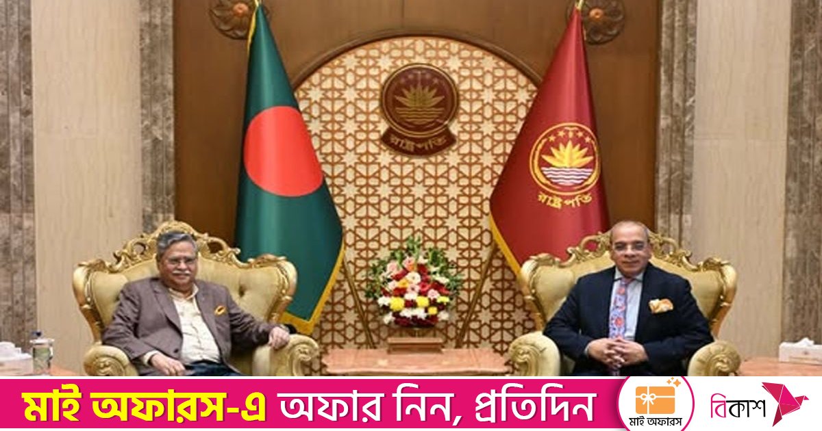 রাষ্ট্রপতির সঙ্গে প্রধান বিচারপতির বিদায়ী সাক্ষাৎ