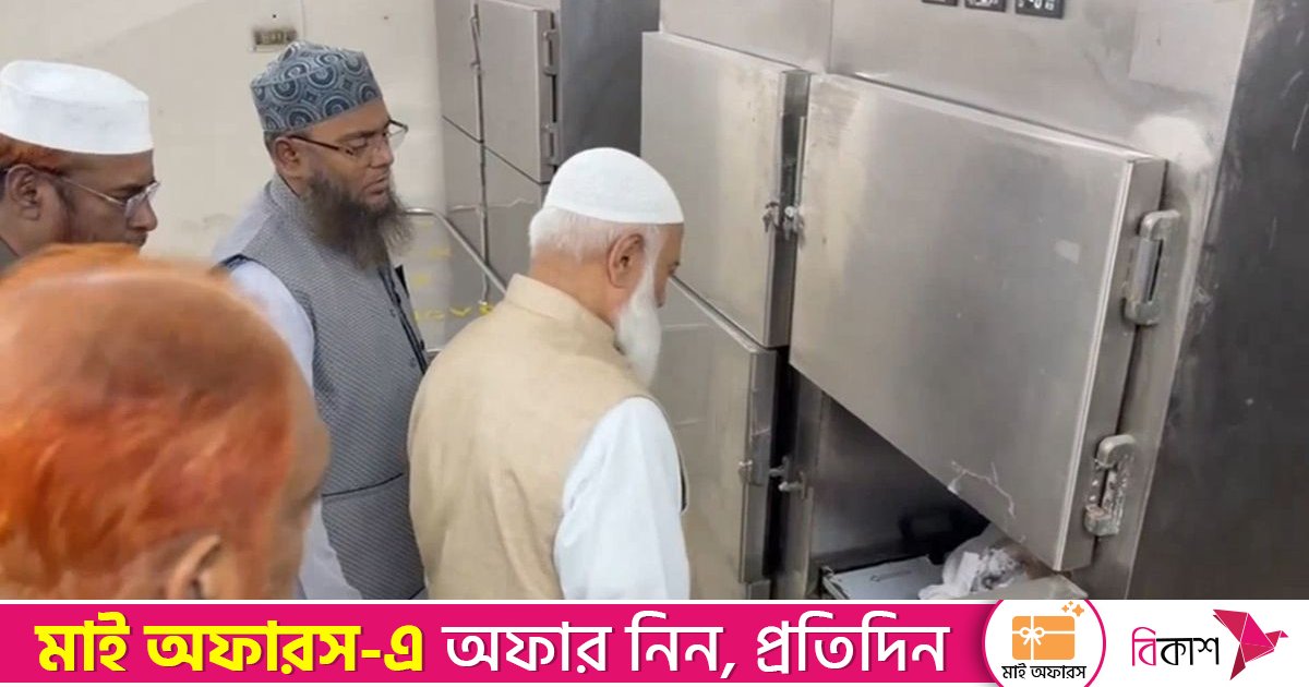 লন্ডন থেকে ফিরেই হাদিকে এক নজর দেখতে গেলেন জামায়াত আমির
