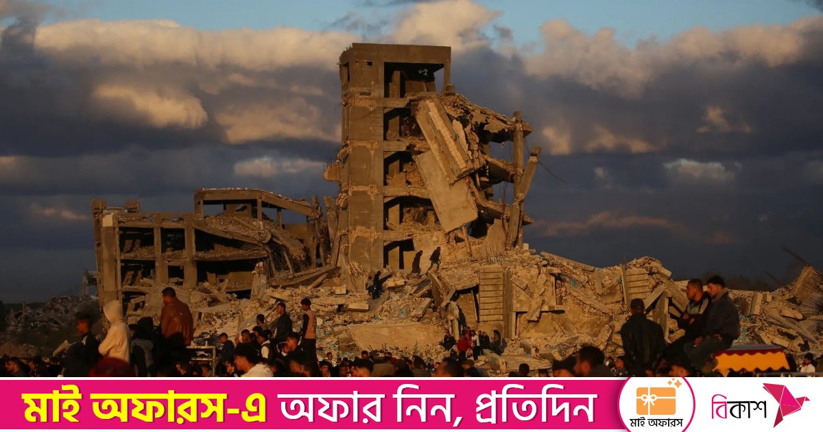 গাজায় বিয়ের আসরে ইসরায়েলি বাহিনীর হামলা, শিশুসহ নিহত ৬