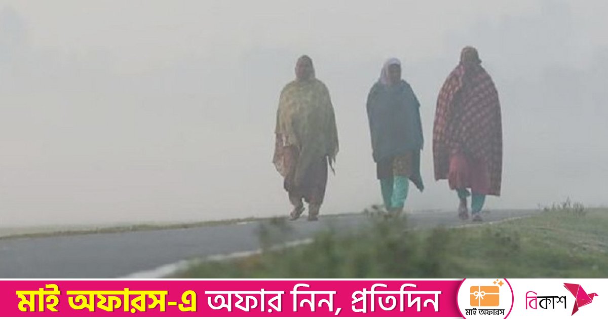শীতের তীব্রতায় বিপর্যস্ত সিরাজগঞ্জে জনজীবন