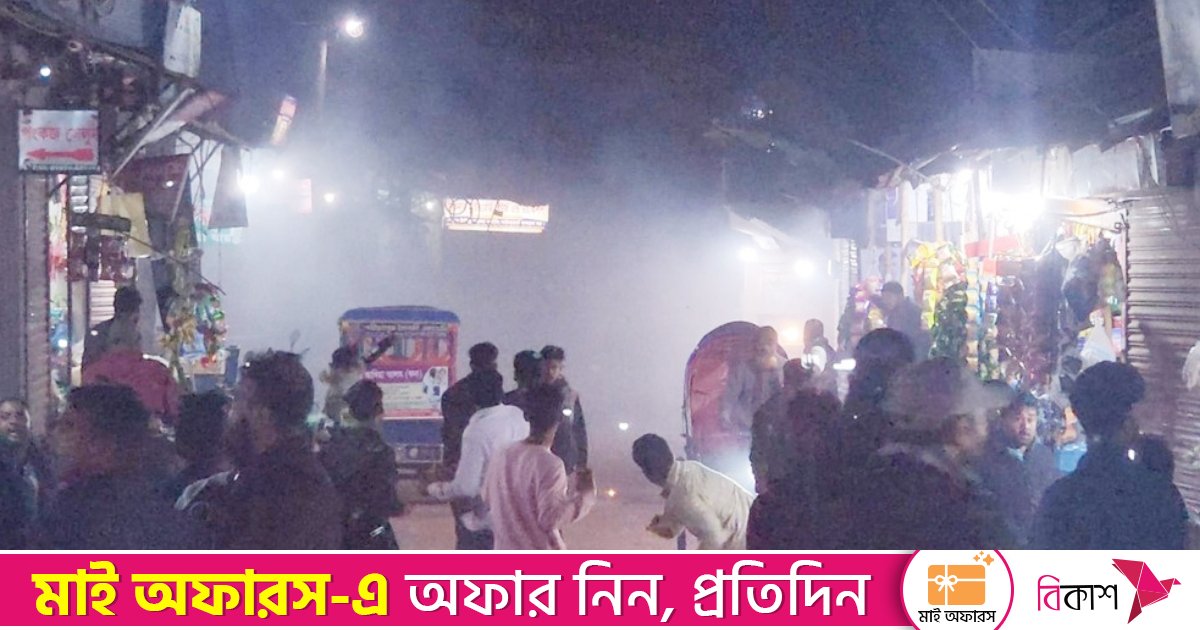 শরীয়তপুরে এনসিপি ও ছাত্রদলের সংঘর্ষে আহত ৫