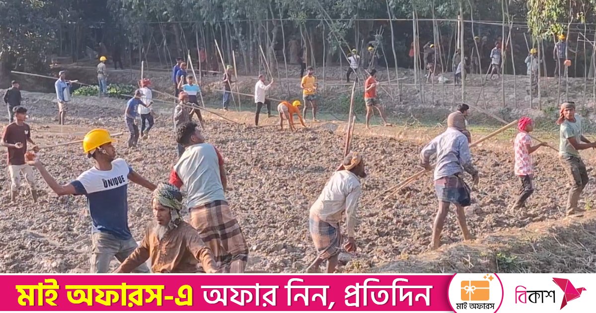 হবিগঞ্জে দু’পক্ষের তুমুল সংঘর্ষে আহত অর্ধশতাধিক