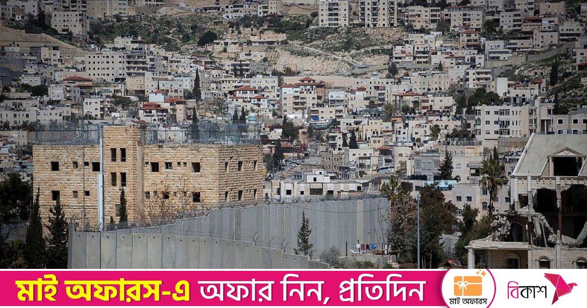পুরো ফিলিস্তিনকেই ধাপে ধাপে নিজেদের মানচিত্রে জুড়ে দিচ্ছে ইসরায়েল