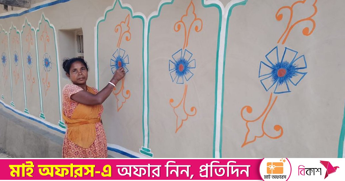ফুলবাড়ীতে বর্ণিল সাজে সেজেছে খ্রিষ্ট ধর্মাবলম্বীদের গ্রামগুলো
