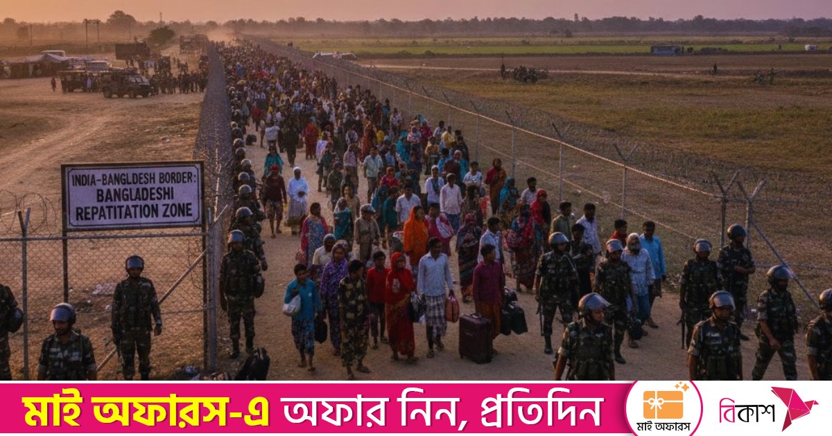 ‘বাংলাদেশি’ তকমায় এক বছরে ২২০০ জনকে বাংলাদেশে ঠেলে দিয়েছে ভারত
