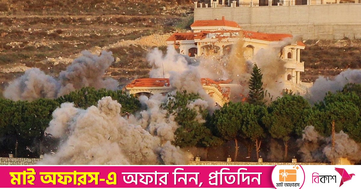 ইসরায়েলি বিমান হামলায় লেবাননে নিহত ৩