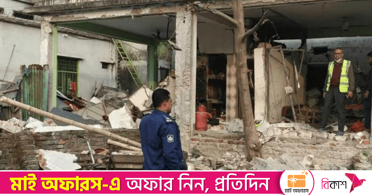 কেরানীগঞ্জে মাদ্রাসা ভবনে বিস্ফোরণে আহত ৪, বিস্ফোরক উদ্ধার