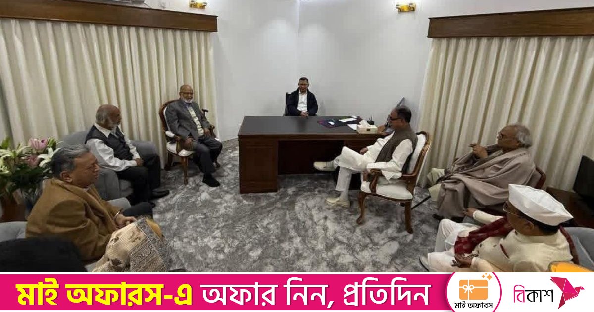 বিএনপি চেয়ারপার্সনের কার্যালয়ে তারেক রহমান