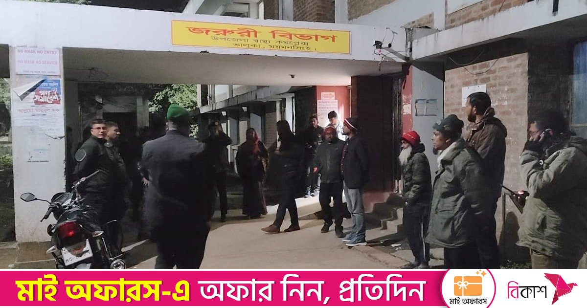 ভালুকায় পোশাক কারখানায় সহকর্মীর গুলিতে আনসার সদস্য নিহত