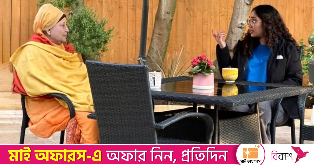 ‘বিদায়-বেলায়’ কবিতার মাধ্যমে দাদীর সঙ্গে কাটানো সময়ের স্মৃতিচারণ করলেন জাইমা রহমান