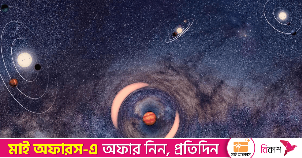 মহাকাশে একা ভেসে বেড়াচ্ছে ‘ভবঘুরে’ গ্রহ, খোঁজ পেলেন বিজ্ঞানীরা
