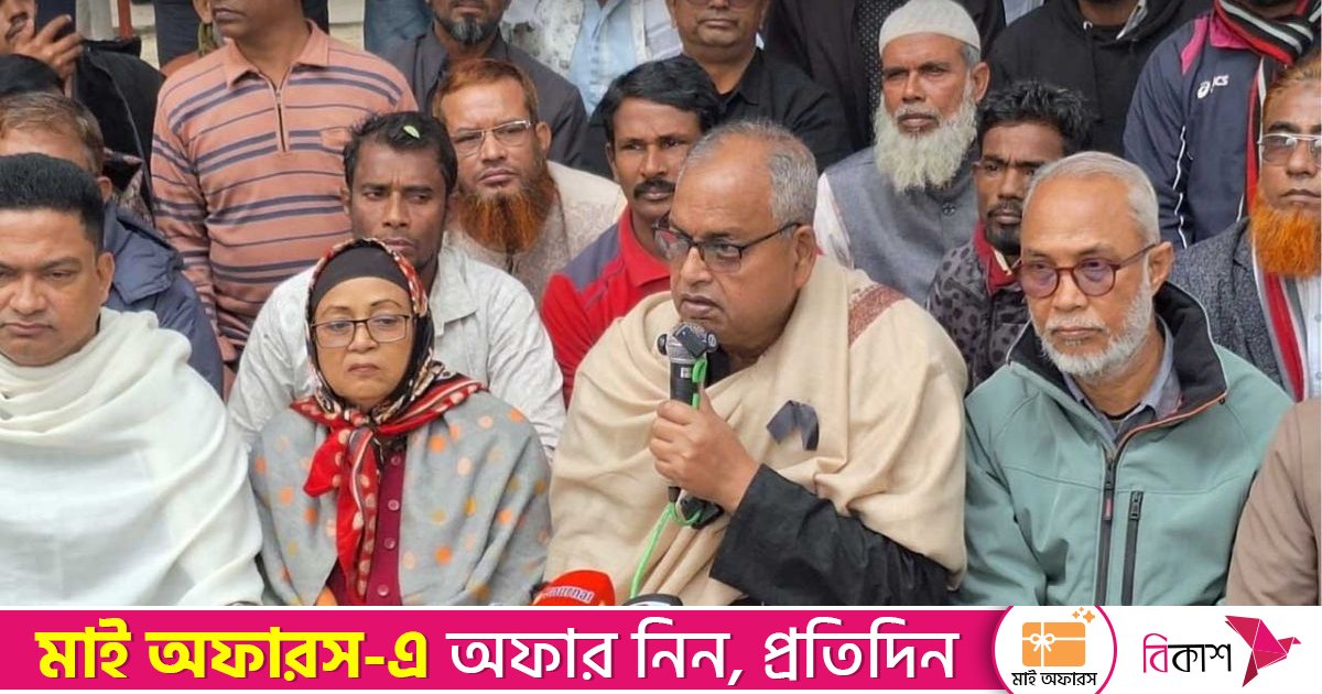 জনগণের বিশ্বাস- তারেক রহমান হবেন দেশের কর্ণধার: শামসুজ্জামান দুদু